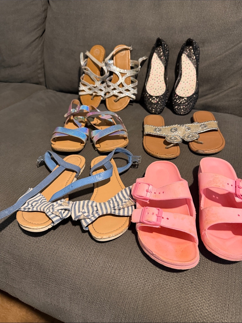 Girls size 1 shoe bundle